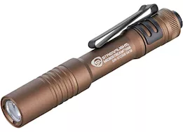 Streamlight Inc Microstream usb with 5in usb cord and lanyard - clam - coyote