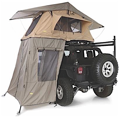 ROOF TOP TENT ANNEX; 85IN X 70IN X 80IN; COYOTE TAN