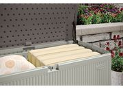Suncast 160 Gallon Extra Large Reeded Deck Box – Ellie Gray