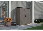 Suncast Large Vertical Shed with Floor - Stoney