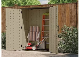 Suncast Large Vertical Shed with Floor - Sand