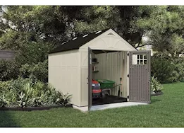 Suncast Tremont 8 ft. x 10 ft. Storage Shed with Floor - Vanilla