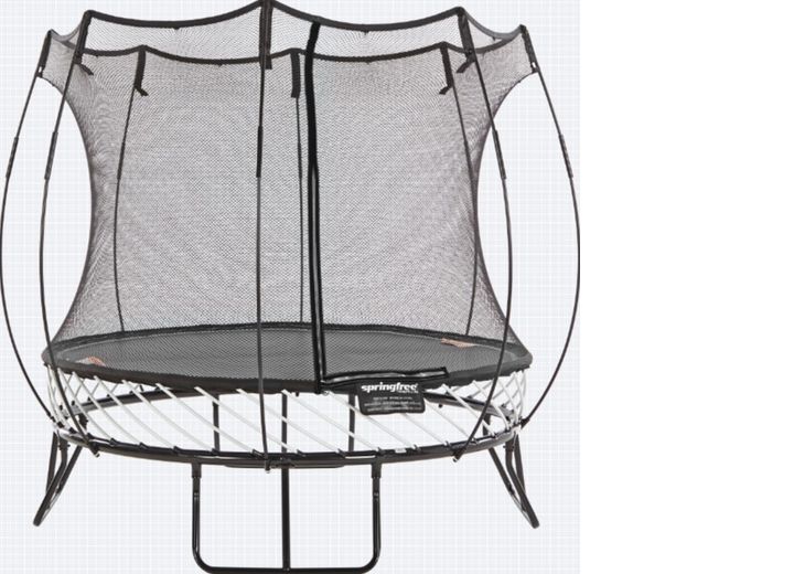SPRINGFREE 8 FT. COMPACT ROUND TRAMPOLINE