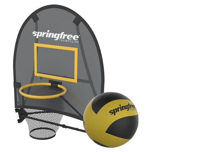 SPRINGFREE FLEXRHOOP WITH BALL & PUMP FOR SPRINGFREE TRAMPOLINES