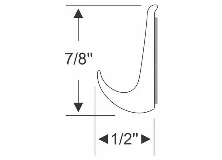 Steele Rubber Products Trim, drip rail, w/tape, 7/8x1/2, white, 30ft