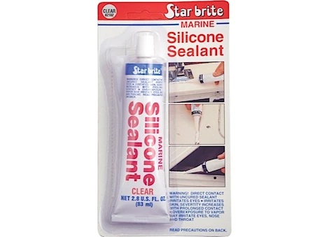 Star Brite / Star-Tron Silicone sealant clear 2.8 oz. Main Image