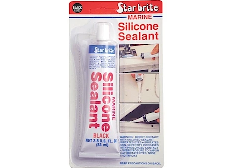 Star Brite / Star-Tron Silicone sealant black 2.8 oz. Main Image