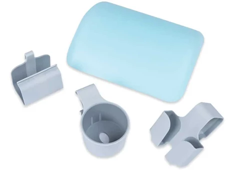 Step2 VERO POOL ACCESSORIES, INCLUDES PILLOW, CUP HOLDER & PHONE HOLDER ATTACHMENT - BLUE