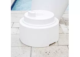 Step2 In-pool shade table (white)