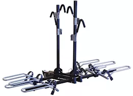 Swagman Bike rack, hitch-mount 2in - xtc 4, 4 bike, folding arm