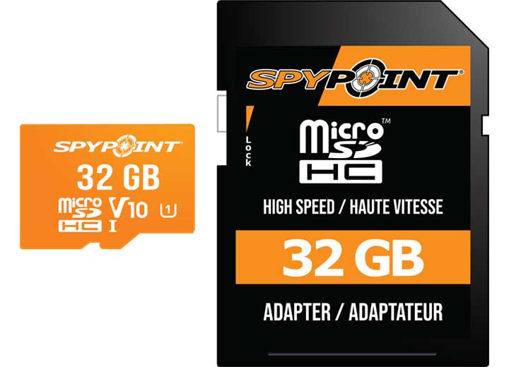05889-MICRO-SD-32GB SPYPOINT MICROSD 32GB MEMORY CARD
