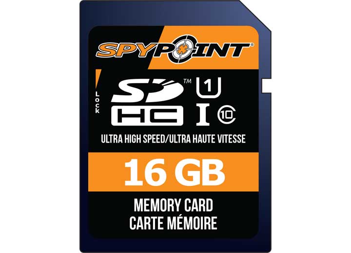 05893-SD-16GB SPYPOINT SD 16GB MEMORY CARD