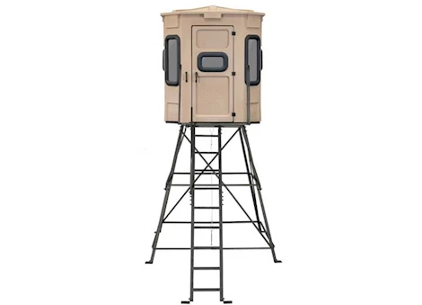 Titan Blinds PRO BLIND COMBO (TAN) W/8 FT TOWER AND FREE BLIND CHAIR