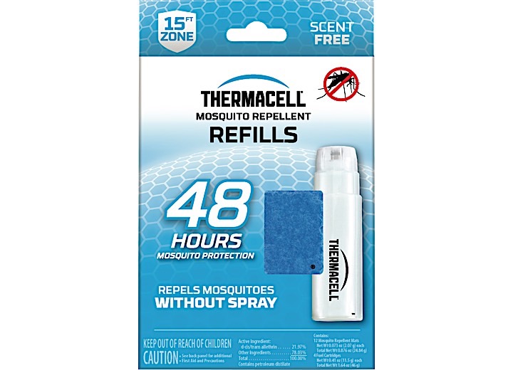 THERMACELL ORIGINAL MOSQUITO REPELLENT REFILLS - 48 HOURS OF PROTECTION