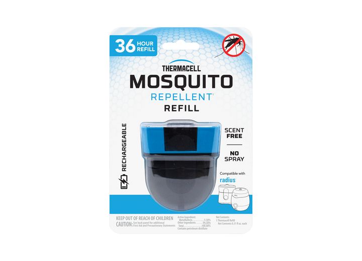THERMACELL RECHARGEABLE MOSQUITO REPELLER REFILL - 36 HOURS OF PROTECTION