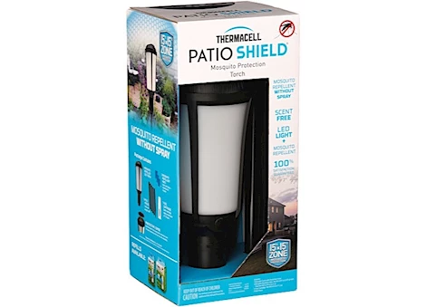 Thermacell Patio Shield Mosquito Repeller Torch with Warm LEDs