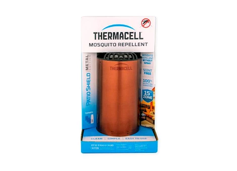 Thermacell Patio Shield Metal Edition Mosquito Repeller - Bronze
