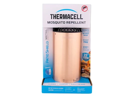 Thermacell Patio Shield Metal Edition Mosquito Repeller - Rose Gold