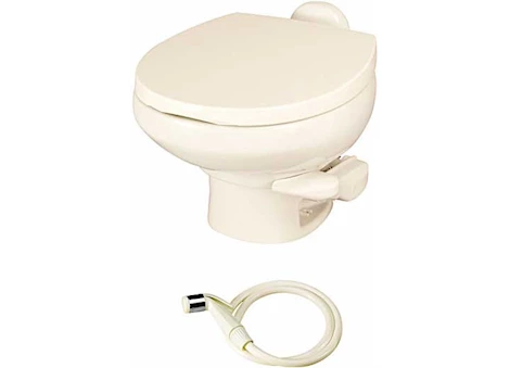 Thetford Aqua-Magic Style II Low Profile RV Toilet with Hand Sprayer – Bone