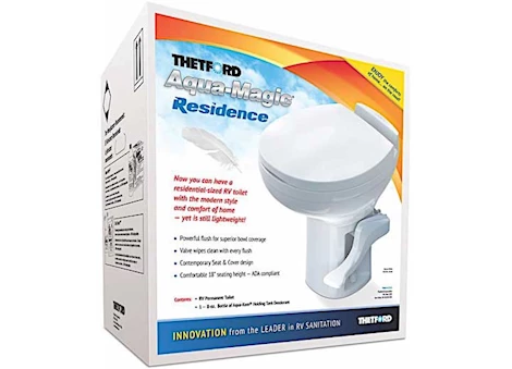 Thetford Aqua-Magic Residence High Profile RV Toilet – White