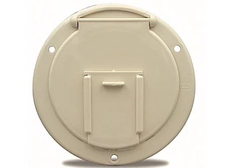 ROUND ELECTRIC CABLE HATCH W/BACK, CW