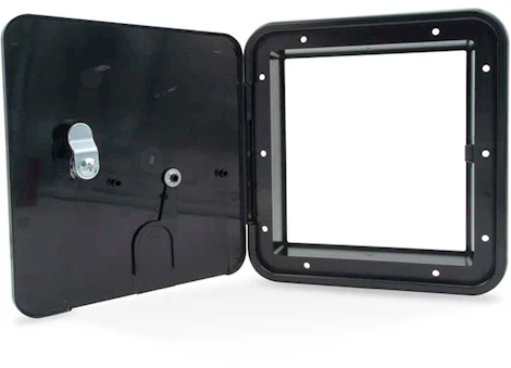 Thetford LARGE 30/50 AMP ELECTRIC CABLE HATCH, KEY, BK