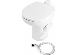 Thetford Aqua-Magic Style II High Profile RV Toilet with Hand Sprayer - White