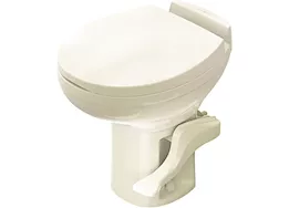 Thetford Aqua-Magic Residence High Profile RV Toilet with Hand Sprayer – Bone