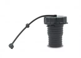 Thetford Gravity water fill cap/strap/spout, bk