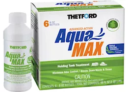 Thetford AquaMAX Summer Cypress Holding Tank Treatment – 8 oz. Liquid (6-Pack)