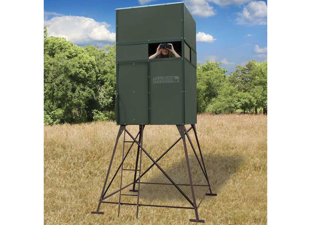 Texas Hunter Products 4FT X 4FT TROPHY BLIND W/ 4FT TOWER