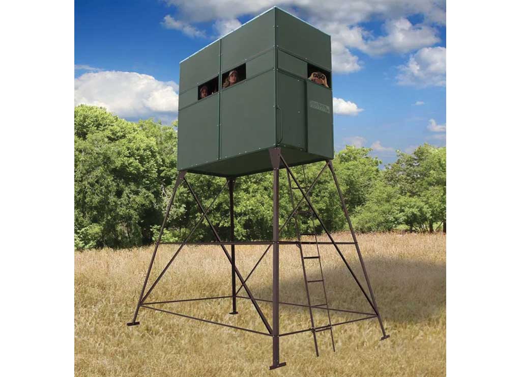 Texas Hunter Products 4FT X 8FT TROPHY BLIND W/ 8FT TOWER