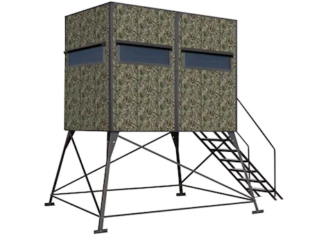 Texas Hunter Products 4FT X 8FT MARKSMAN W/ 4FT TOWER FULL DOOR STAIRS & HANDRAILS