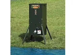 Texas Hunter Products 70 lb lake & pond fish feeder with adjustable legs
