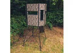 Texas Hunter Products 5ft x 7ft wrangler combo w/ 8ft tower full door stairs & handrails