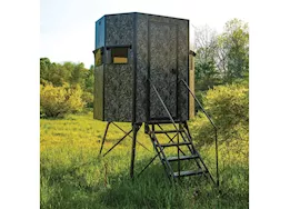 Texas Hunter Products 5ft x 7ft wrangler rifle w/ 4ft tower full door stairs & handrails
