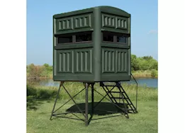 Texas Hunter Products 5ft x 6ft rugged rifle w/ 4ft tower full door stairs & handrails