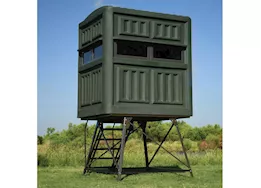 Texas Hunter Products 5ft x 6ft rugged rifle w/ 4ft tower full door stairs & handrails