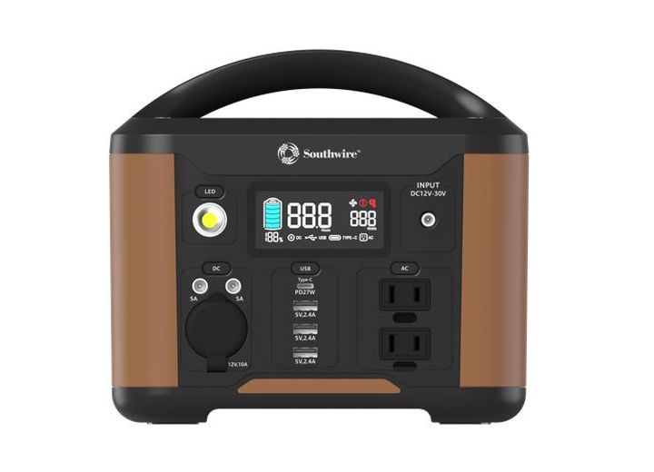 SOUTHWIRE PORTABLE POWER STATION 300 W/AC & DC ADAPTERS