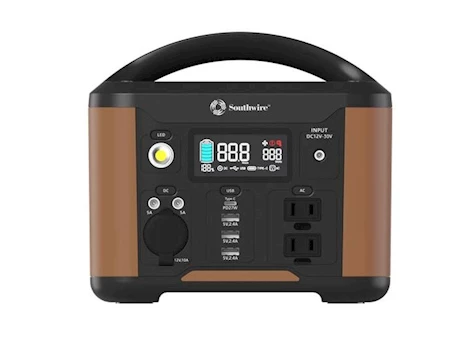 Southwire Company, LLC SOUTHWIRE PORTABLE POWER STATION 200 W/AC & DC ADAPTERS