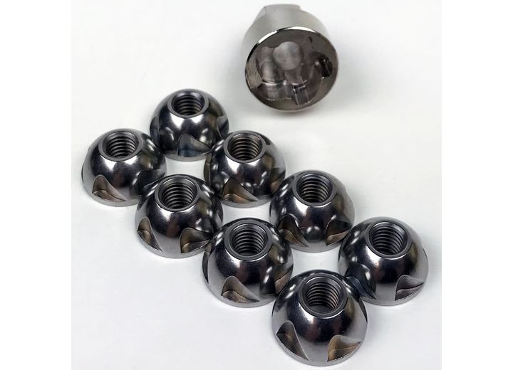 TUFF STUFF OVERLAND SECURITY NUTS, 6MM