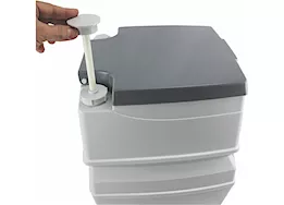 Tuff Stuff 4X4 Tuff stuff overland 5 gallon flushable portable outdoor toilet with removable holding tank