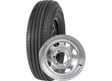 Taskmaster RAMBLER TRAILER ASSEMBLY ST205/75R15R15 LRD ON 15X5.5 5X4.5 STEEL GALVANIZED WHEEL 2150 LCC