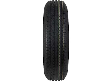 Taskmaster ST205/75R15 LRD RAMBLER TRAILER TIRE ON 15X5 5X4.5 SILVER MOD STEEL WHEEL 1820 L