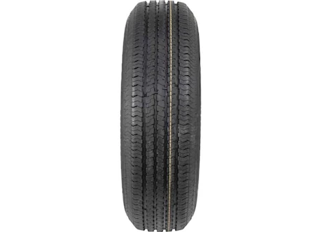 Taskmaster ST225/75R15 LRE RAMBLER TRAILER TIRE ON 15X6 6X5.5 BLACK MOD STEEL WHEEL 2860 LC