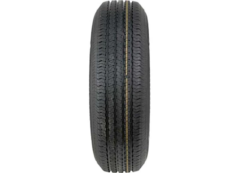 Taskmaster ST225/75R15 LRE RAMBLER TRAILER TIRE ON 15X6 6X5.5 SILVER MOD STEEL WHEEL 2860 L