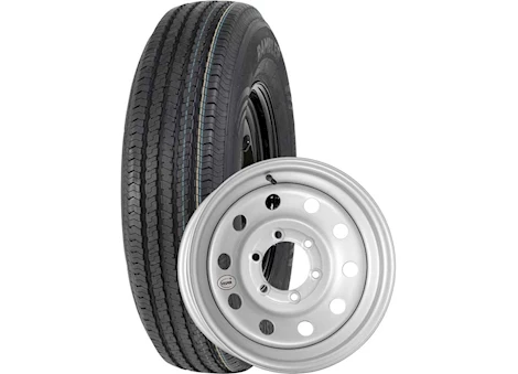 Taskmaster RAMBLER TRAILER ASSEMBLY ST235/80R16 LRE ON 16X6 6X5.5 SILVER MOD STEEL WHEEL 3520LCC