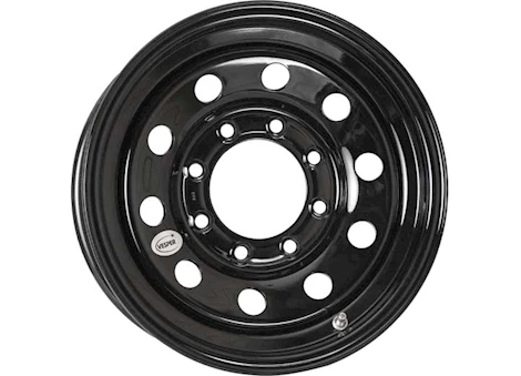 Taskmaster STEEL - 16X6 8X6.5 BLK MOD LOOSE 4460LCC TRAILER WHEEL