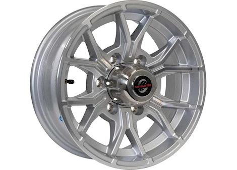 Taskmaster 15X6 6X5.5 SILVER MACHINED FACE 6-FORK 4.25CB 2835LCC