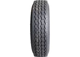 Taskmaster St235/85r16 14 ply provider trailer tire on 16x6 8x6.5 silver mod wheel, 4.88cb,